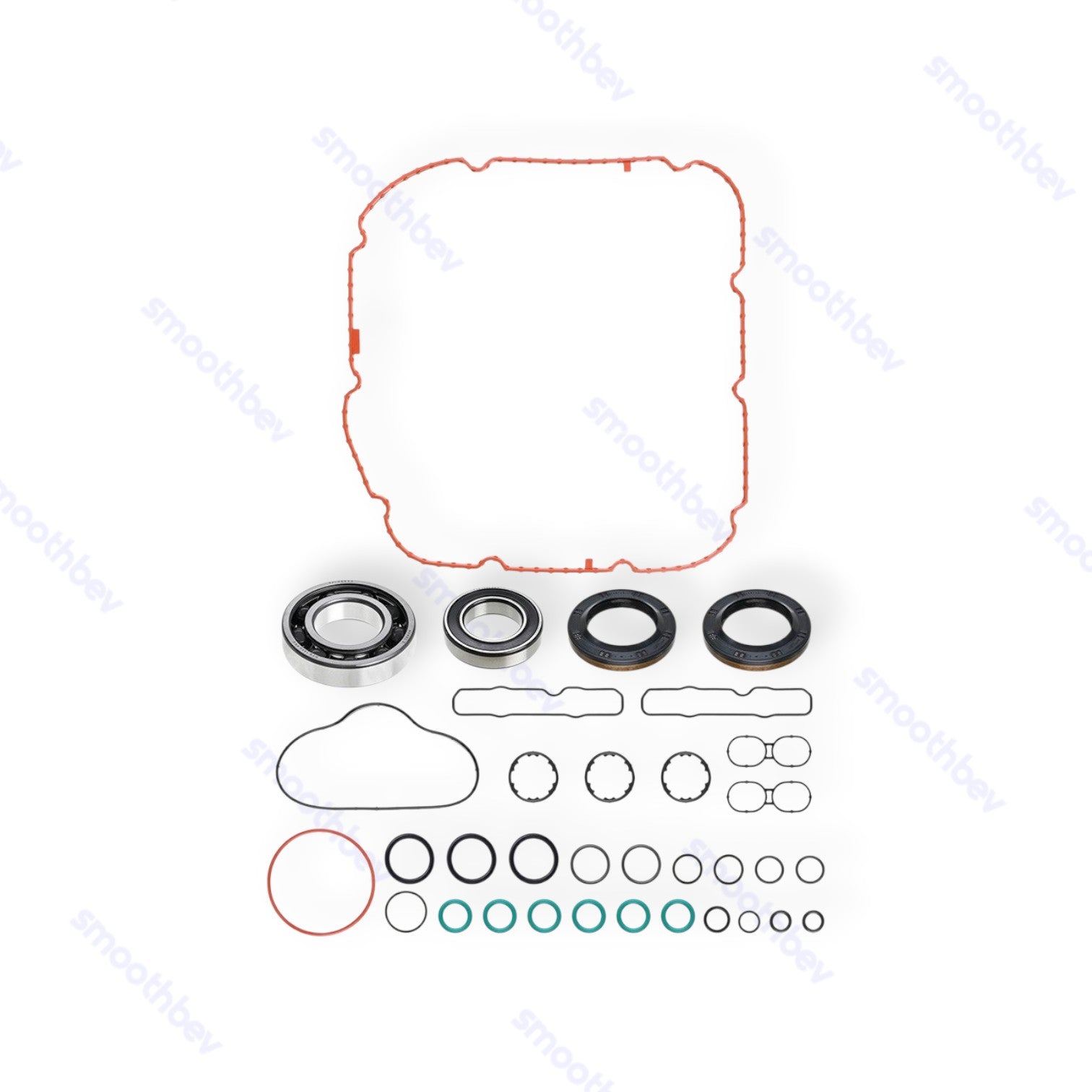 Front SDU Motor Rebuild Bearing and Gasket Kit